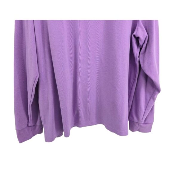 Comfy Chemo Long Sleeve Lavander Top Size XL - Picture 6 of 10